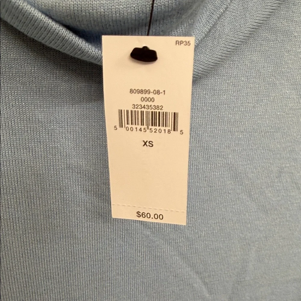 Banana Republic Soft Luxe Turtleneck Long Sleeve in Natural Blue: XS